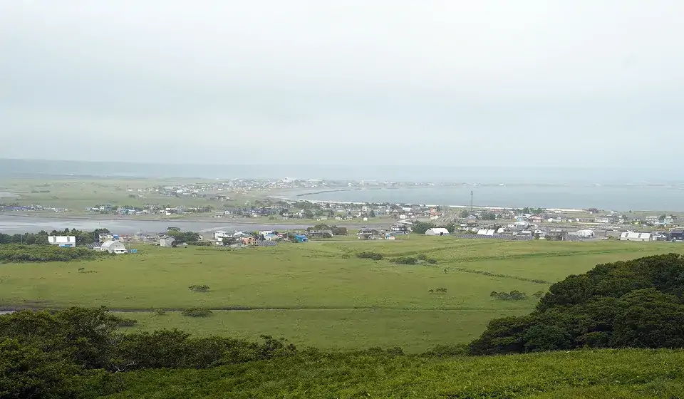 琵琶施展望台からの景色