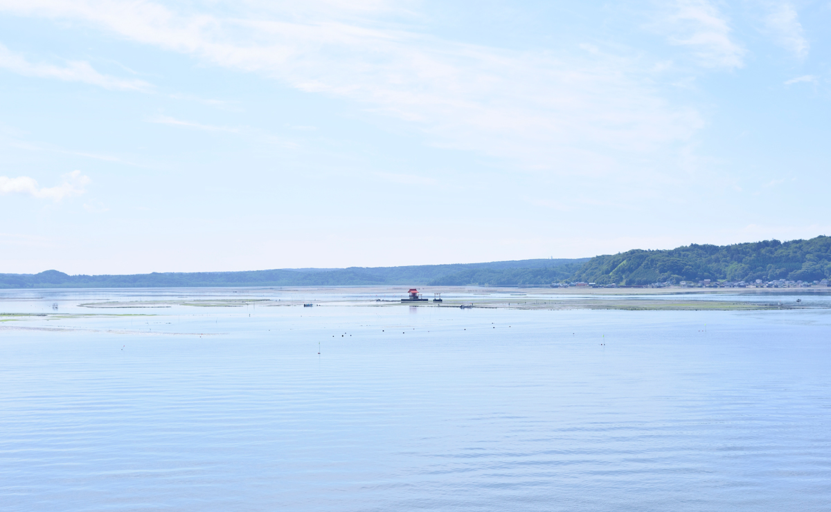 厚岸湖_牡蠣島弁天神社