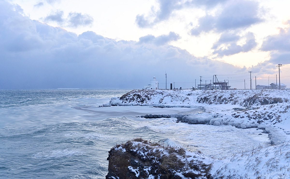 根室市　最東端の夜明け