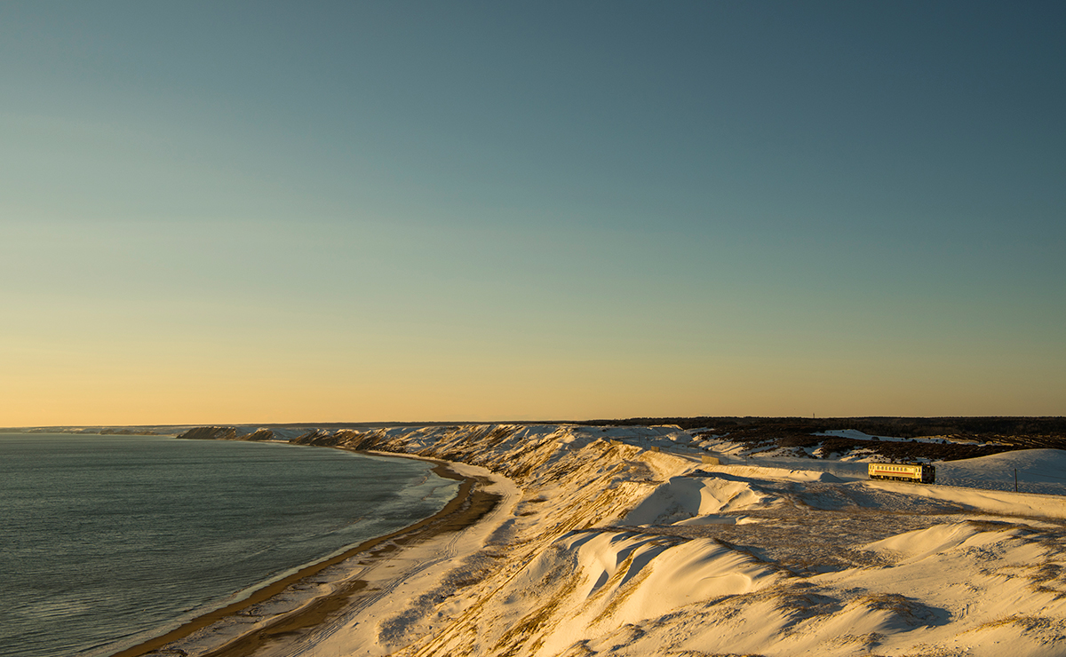 根室市　落石海岸