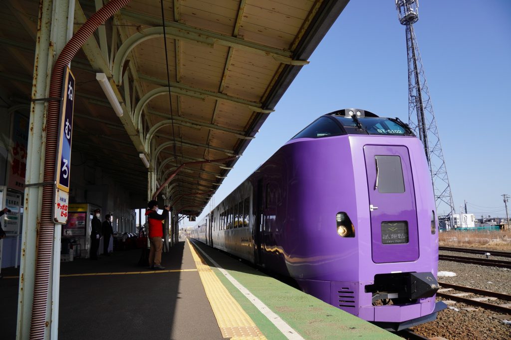 【花咲線への特急列車の乗り入れに向けて試運転を実施しました！】