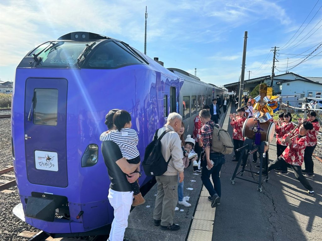 特急車両、今年2度目のJR花咲線入線！